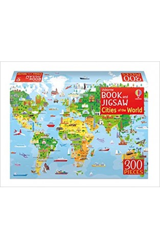 Usborne Book and Jigsaw Cities of the World