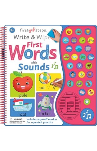 Write and Wipe First Words with Sound: 1