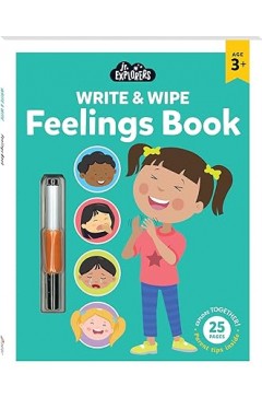 Junior Explorers Write and Wipe: Feelings Book