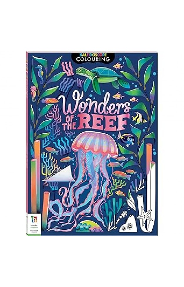 Kaleidoscope Colouring Book 72pp Wonders of the