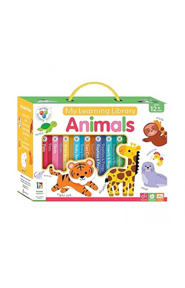 Building Blocks Learning Library Animals 