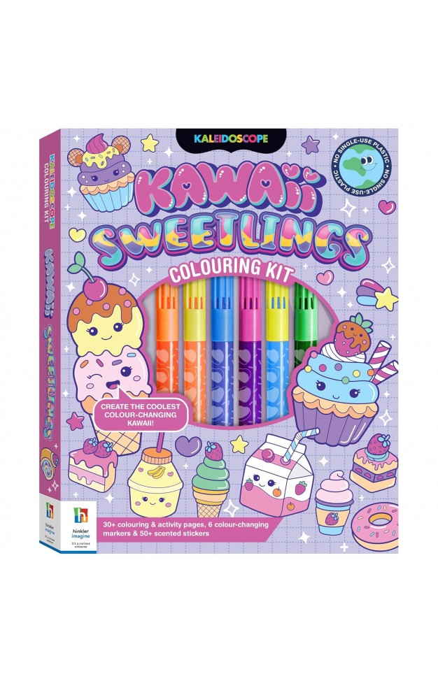 Kaleidoscope Colouring Kawaii Sweetlings Kit