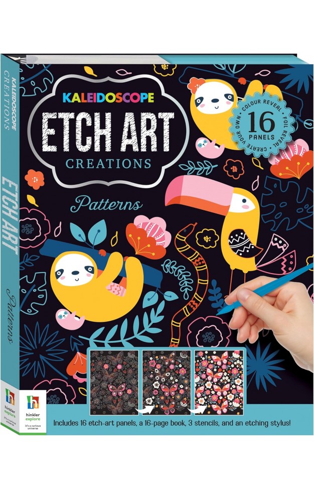 Kaleidoscope Etch Art Creations Patterns