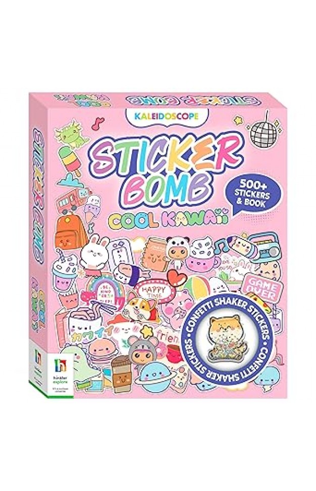 Kaleidoscope Sticker Bomb Cool Kawaii 
