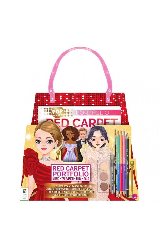 Pop Fashion Red Carpet Tote Bag
