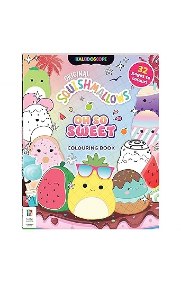 Kaleidoscope Squishmallows Colouring Book