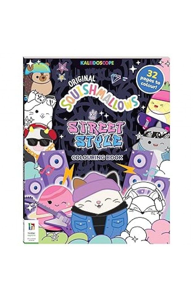 Kaleidoscope Colouring Book 64pp Squishmallows