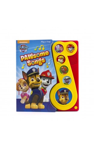 Nickelodeon PAW Patrol Chase, Skye, Marshall, and More! - PAWsome Songs! Music Sound Book - PI Kids