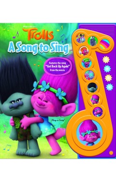 Dreamworks Trolls Deluxe Music Note Sound Book (play-a-song)