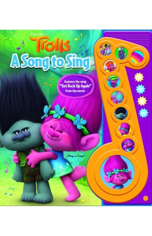 Dreamworks Trolls Deluxe Music Note Sound Book (play-a-song)