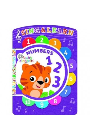 Baby Einstein Numbers - Sing & Learn Book Educational Toys Books