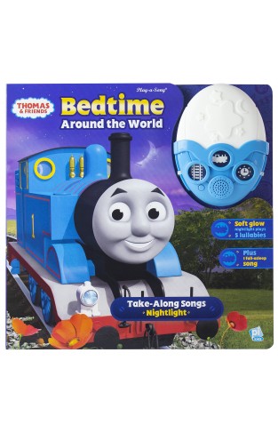 Thomas & Friends - Bedtime Around The World Take-along Songs Nightlight - Play-a-sound - Pi Kids