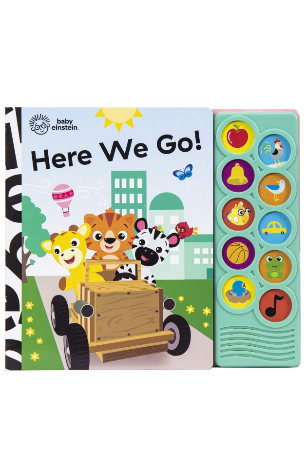 Baby Einstein - Here We Go! 10-Button Sound Book