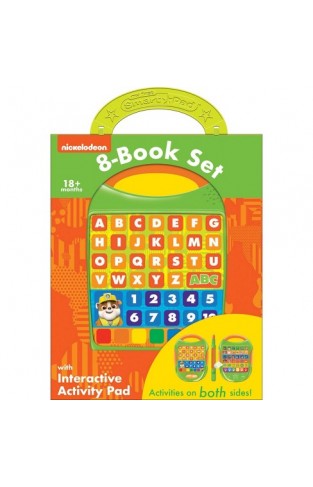 8-book set with interactive activity pad