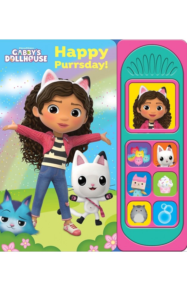 Gabby's Dollhouse - Happy Purrsday! Little Sound Book