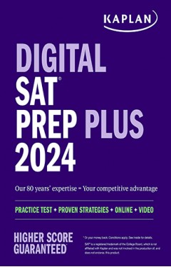 Digital SAT Prep Plus 2024: