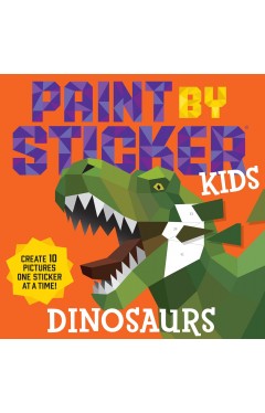 Paint by Sticker Kids Dinosaurs