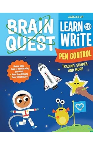 Brain Quest Learn to Write: Pen Control, Tracing, Shapes, and More