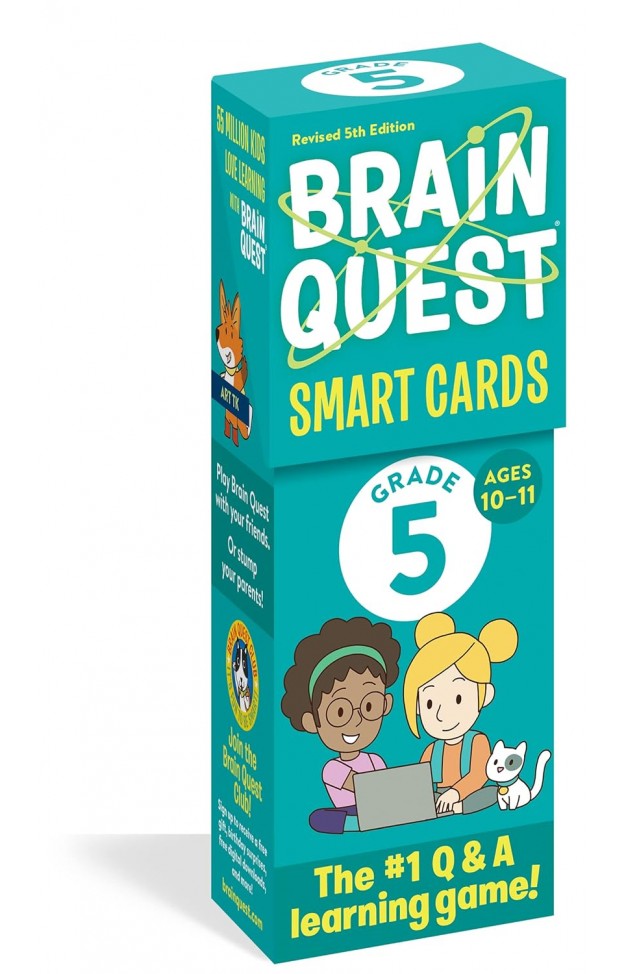 Brain Quest 5th Grade Smart Cards Revised 5th Edition