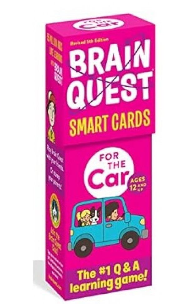 BRAIN QUEST FOR THE CAR SMART CARDS.
