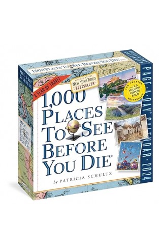 1,000 Places to See Before You Die Page-A-Day Calendar 2024