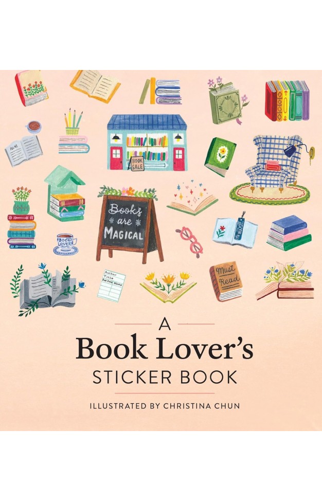 A Book Lover's Sticker Book 