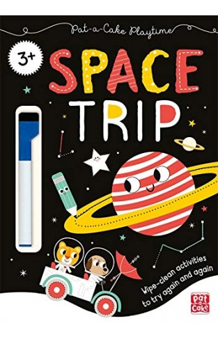 Space Trip: Wipe-clean book with pen