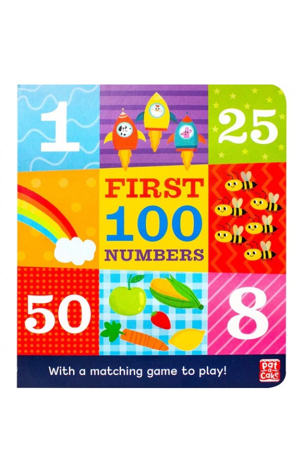 First 100 Numbers WITH A MATCHING GAMETO PLAY