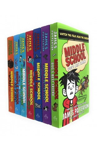 Middle School 7 Books Collection Set by James Patterson