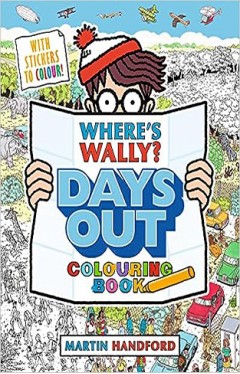 Where's Wally? Days Out: Colouring Book