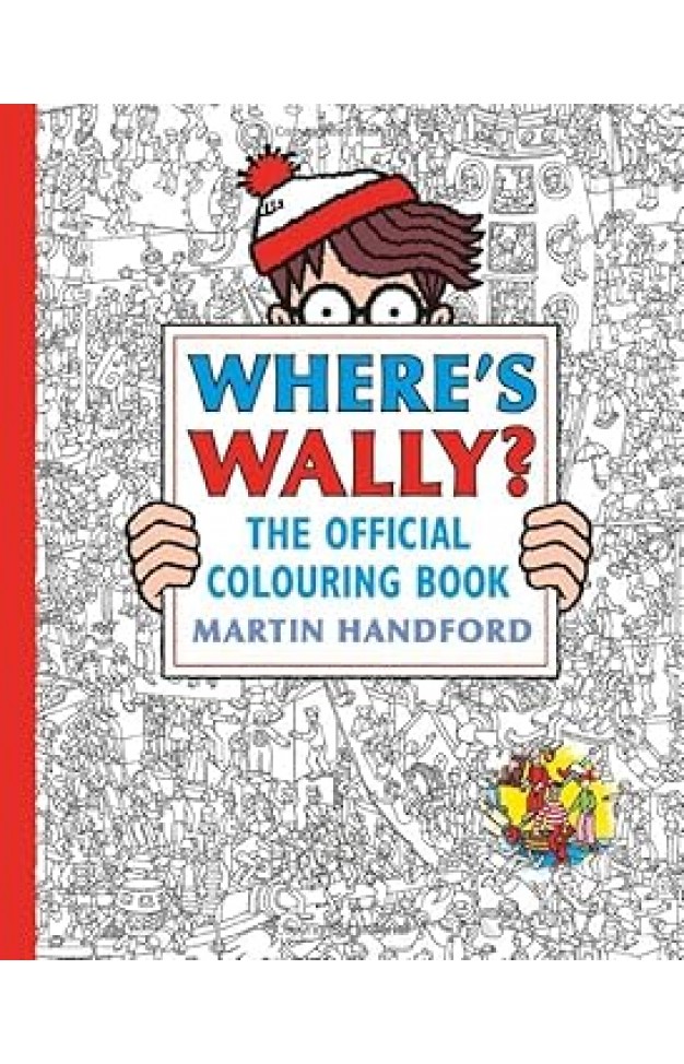 Where's Wally? The Official Colouring Book