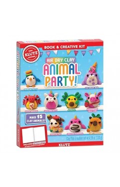 Air-Dry Clay Animal Party!