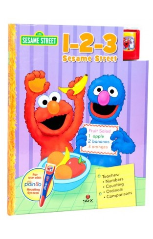 Sesame Street: 1-2-3 Sesame Street (My Poingo Book And Cartridge)