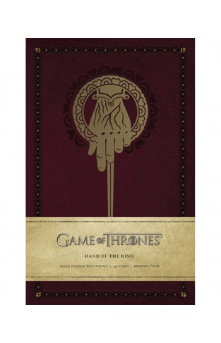 Game of Thrones Hand of the King Ruled Journal