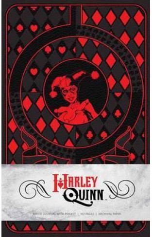 Harley Quinn Hardcover Ruled Journal