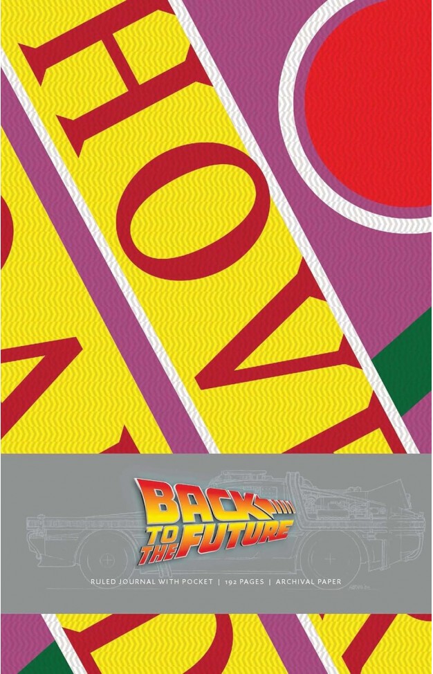 Back to the Future Hardcover Ruled Journal