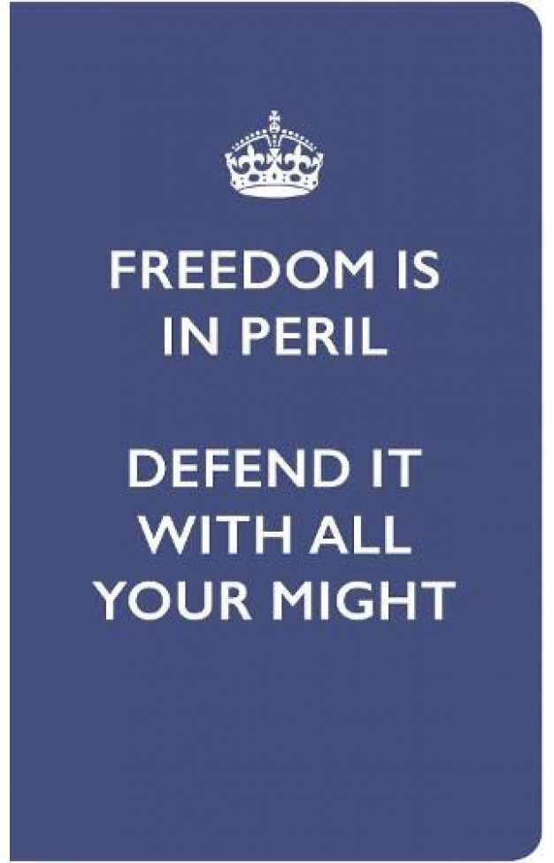 Freedom is in Peril Journal