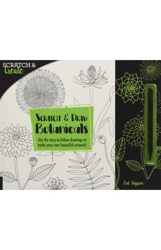 Scratch & Create: Scratch and Draw Botanicals