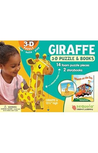 Giraffe: Wildlife 3D Puzzle and Books [With Puzzle]