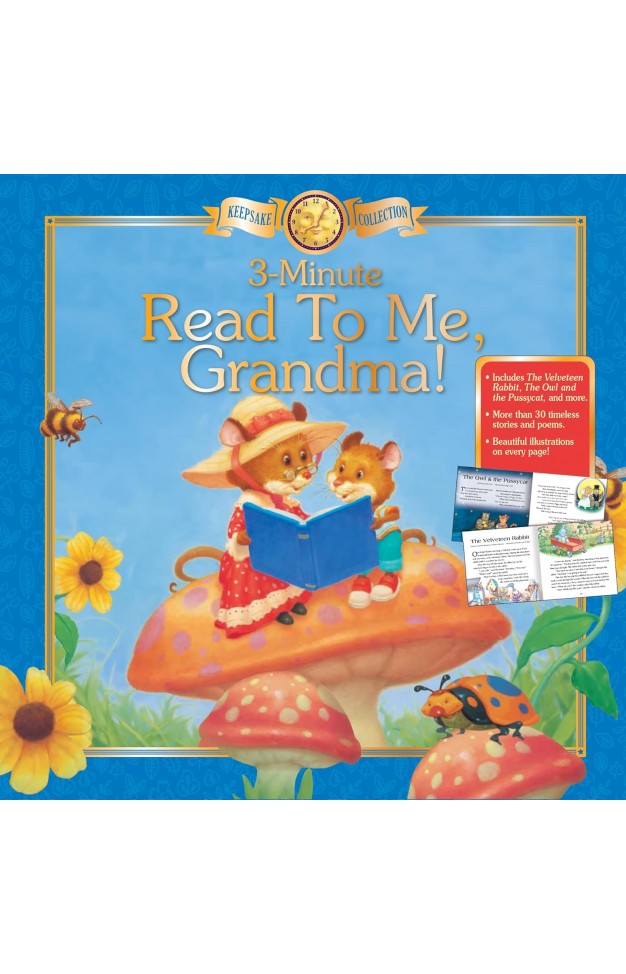 3-Minute Read to Me, Grandma! Keepsake Collection 