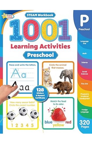 1001 Preschool Steam Workbook