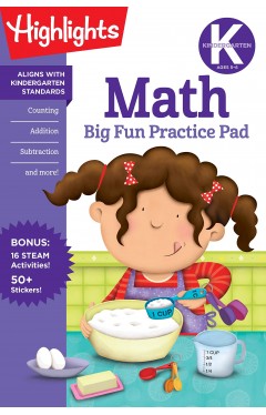 Kindergarten Math Big Fun Practice Pad (Highlights Big Fun Practice Pads)