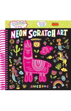 Neon Scratch Art