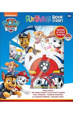 Nickelodeon PAW Patrol: Funtivity Book &amp; Craft