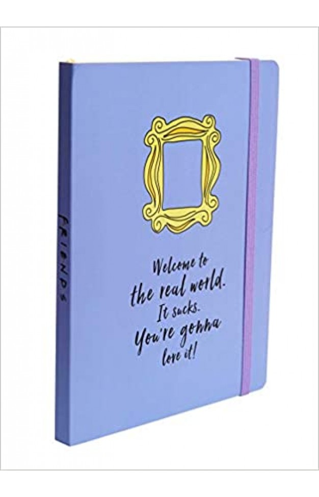 Friends: Yellow Frame Softcover Notebook