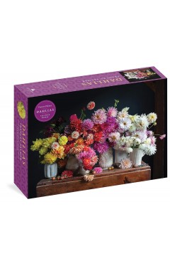 Dahlias 750-Piece Puzzle