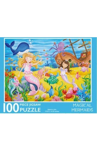 Magical Mermaids 100 Piece Jigsaw Puzzle