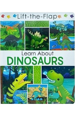 Learn About Dinosaurs - Lift the Flap Activity Kids Books
