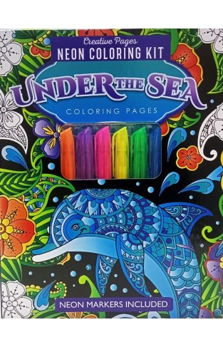 Creative Pages Coloring Kit Under The Sea