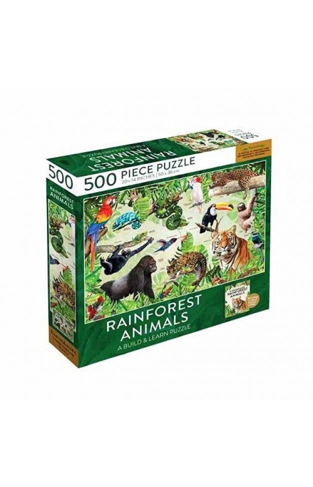 Rainforest Animals Jigsaw Puzzle 